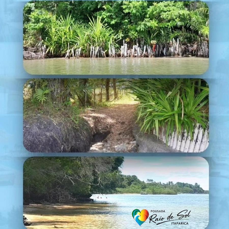 Pousada Raio De Sol - Ilha De Itaparica- Catu A 150 M Da Praia ภายนอก รูปภาพ