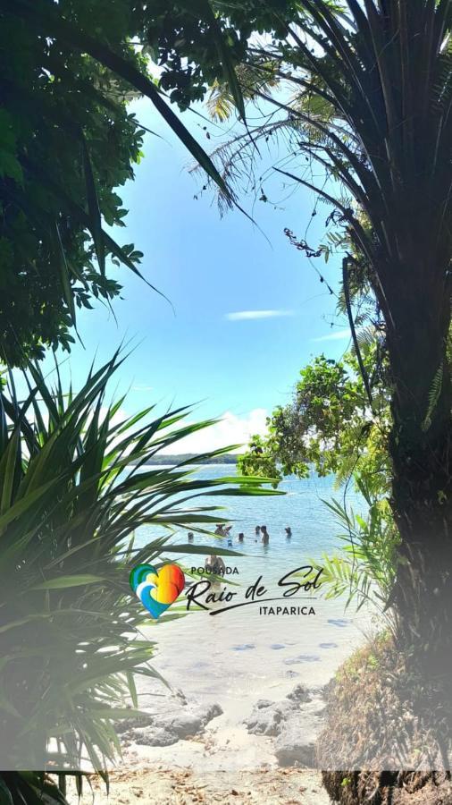 Pousada Raio De Sol - Ilha De Itaparica- Catu A 150 M Da Praia ภายนอก รูปภาพ