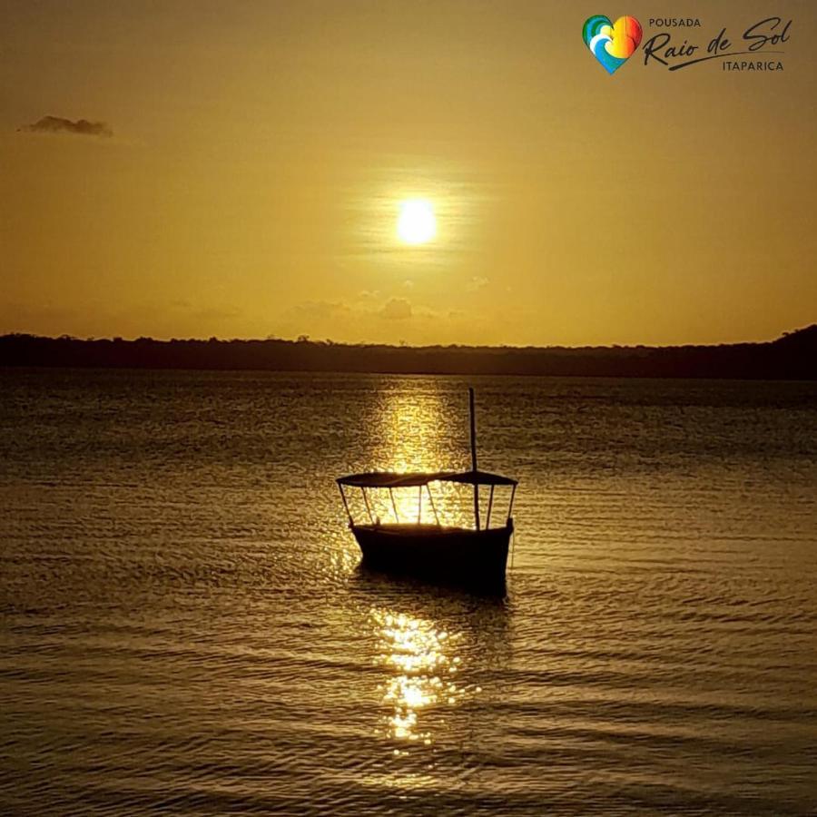 Pousada Raio De Sol - Ilha De Itaparica- Catu A 150 M Da Praia ภายนอก รูปภาพ