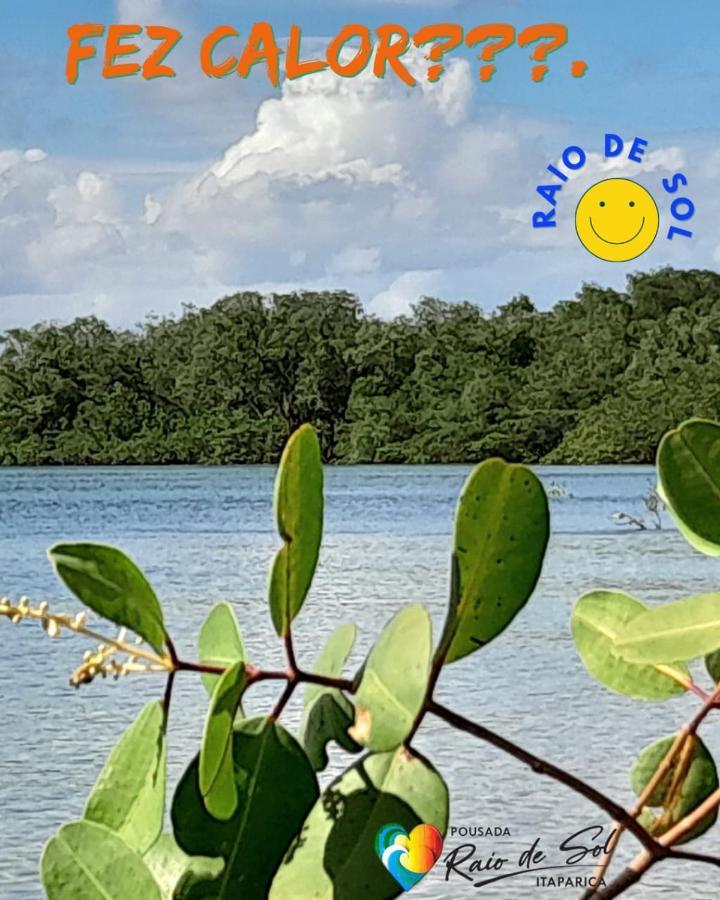 Pousada Raio De Sol - Ilha De Itaparica- Catu A 150 M Da Praia ภายนอก รูปภาพ